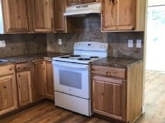 Kitchen south and east walls