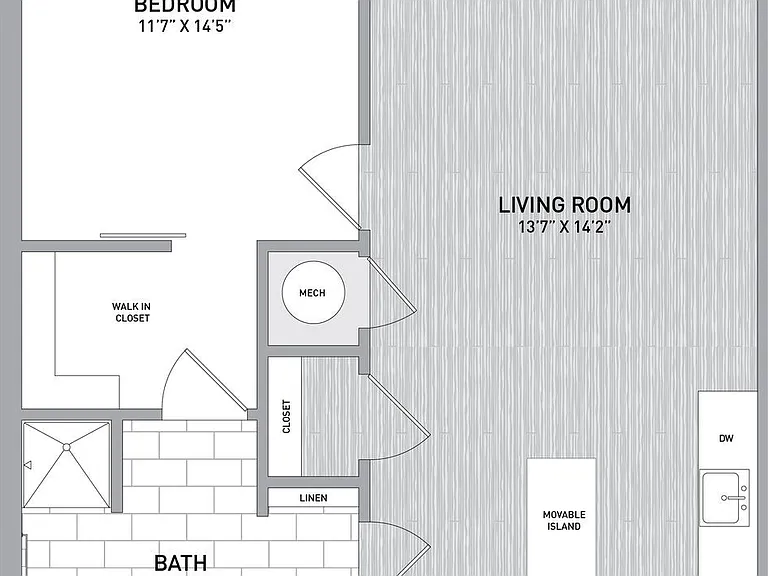 B1 floor plan Willow & Maple