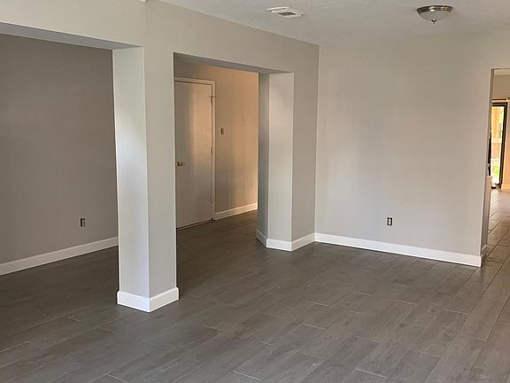 Dining area with kitchen and family room access