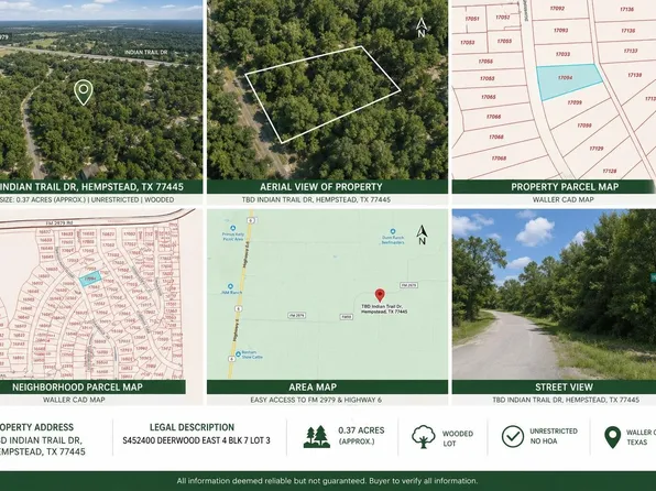 Indian Trail Dr, Hempstead, TX 77445