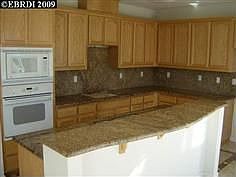Granite Counters in Kitchen