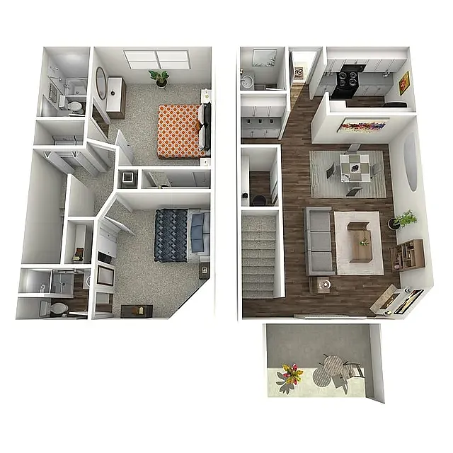 Floor plan B2TH
