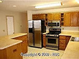 Open remodeled kitchen