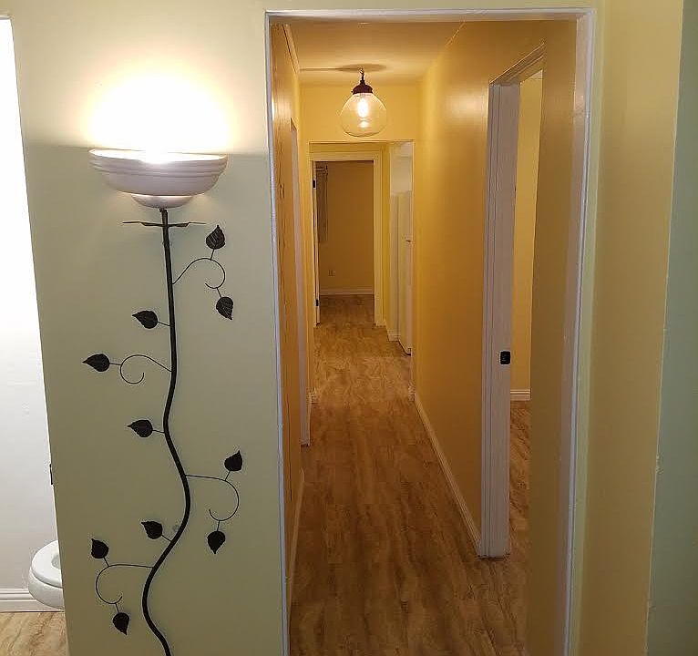 Hallway view from living room