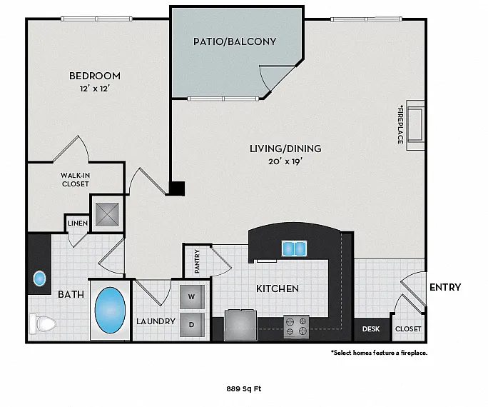 Floor plan Rhone/Barolo