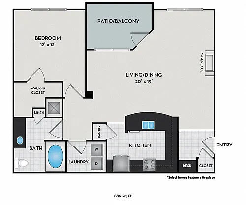 Floor plan Rhone/Barolo