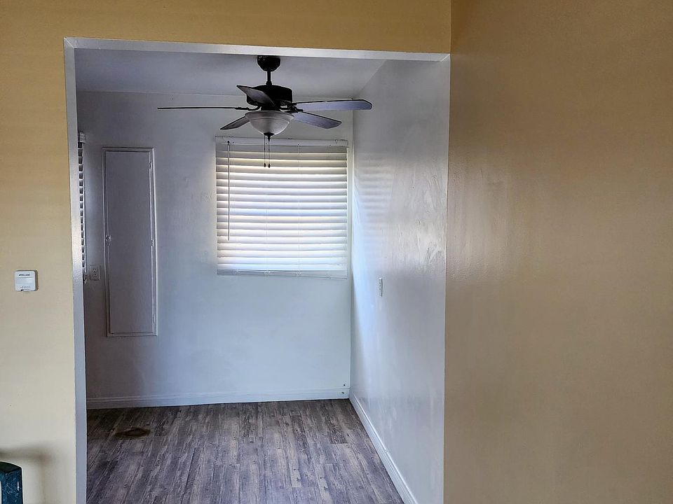Dining area next to living room