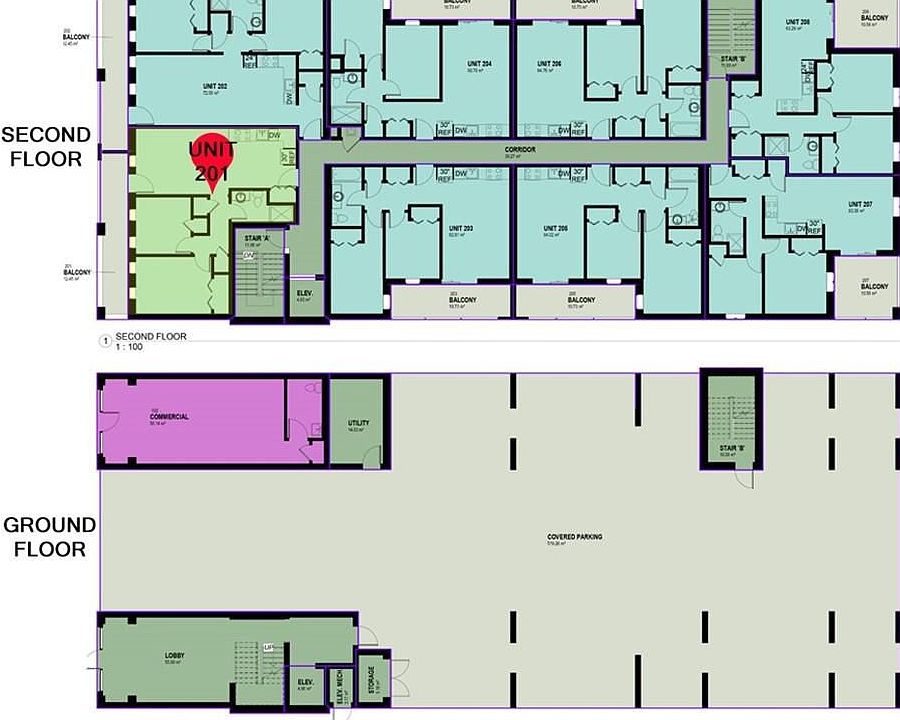 2nd image of 424 Ridge Rd N #201