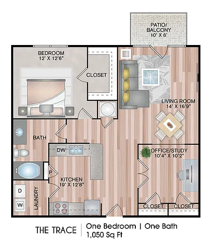 Floor plan The Trace