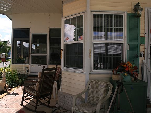 front of the home