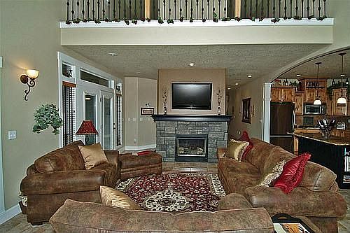 Great Room Open to Kitchen