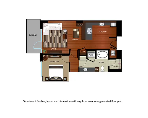 Floor plan A7 - Renovated