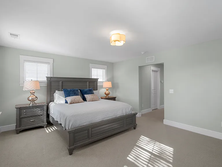 Master bedroom suite
