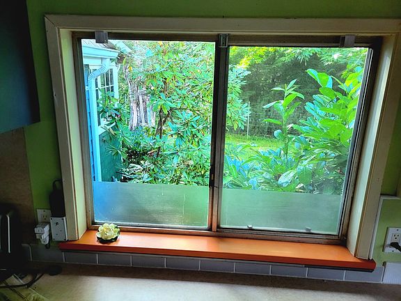 View from west-side kitchen window