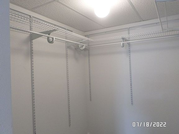 Walk-in closet of Base Bed.