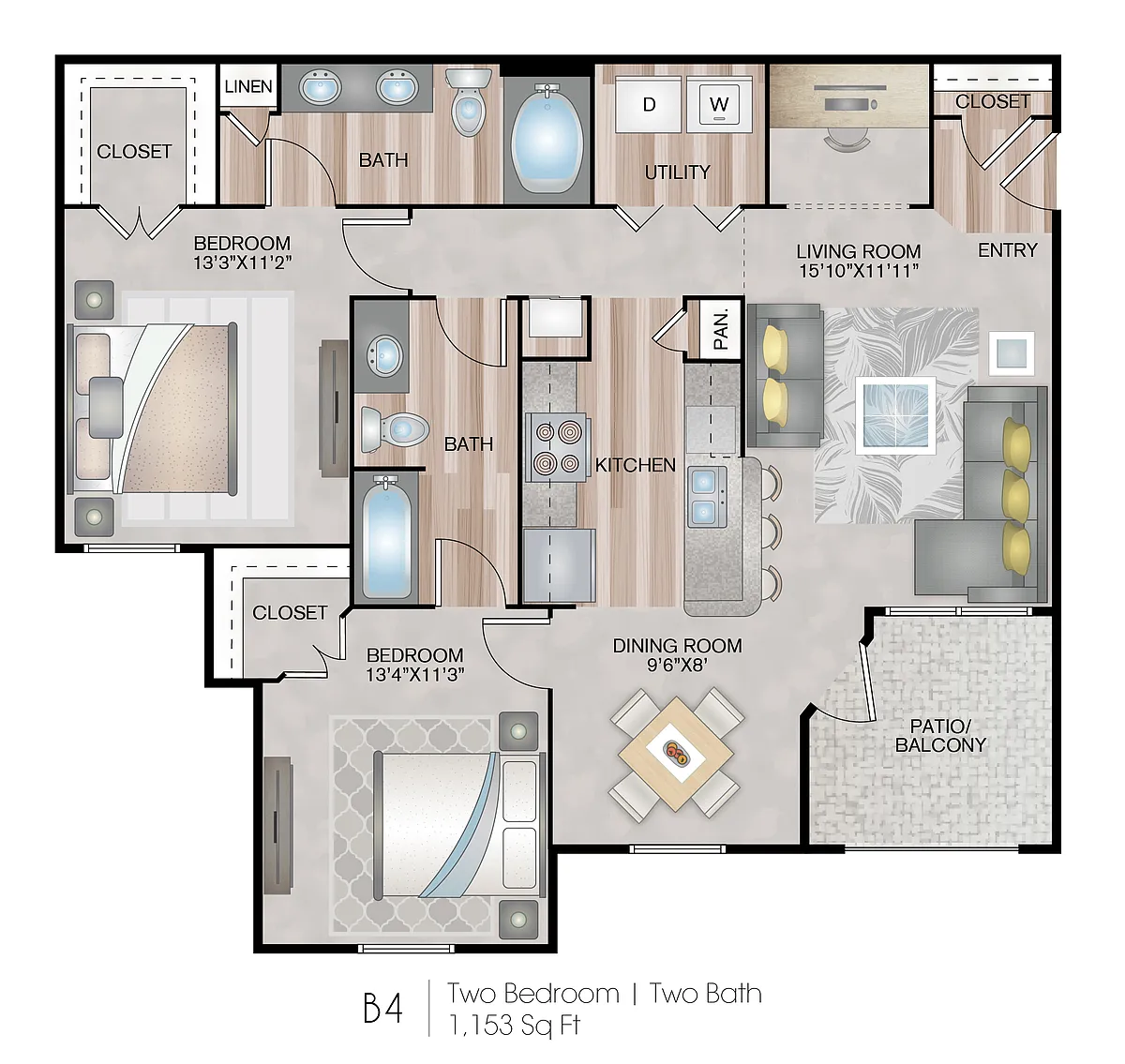 Floor plan B4