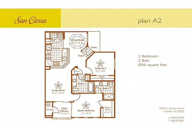 Floor plan A-2