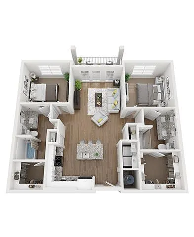 Floor plan B-1
