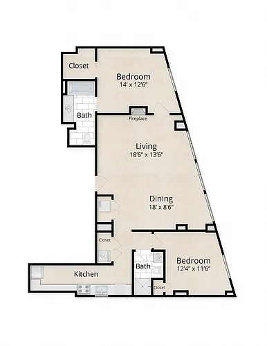 Floor plan Columbia