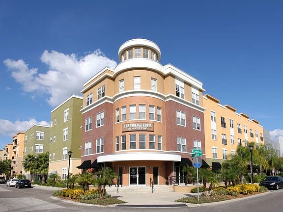 Front view of complex