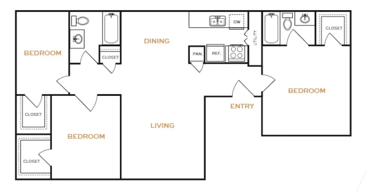 Floor plan C1