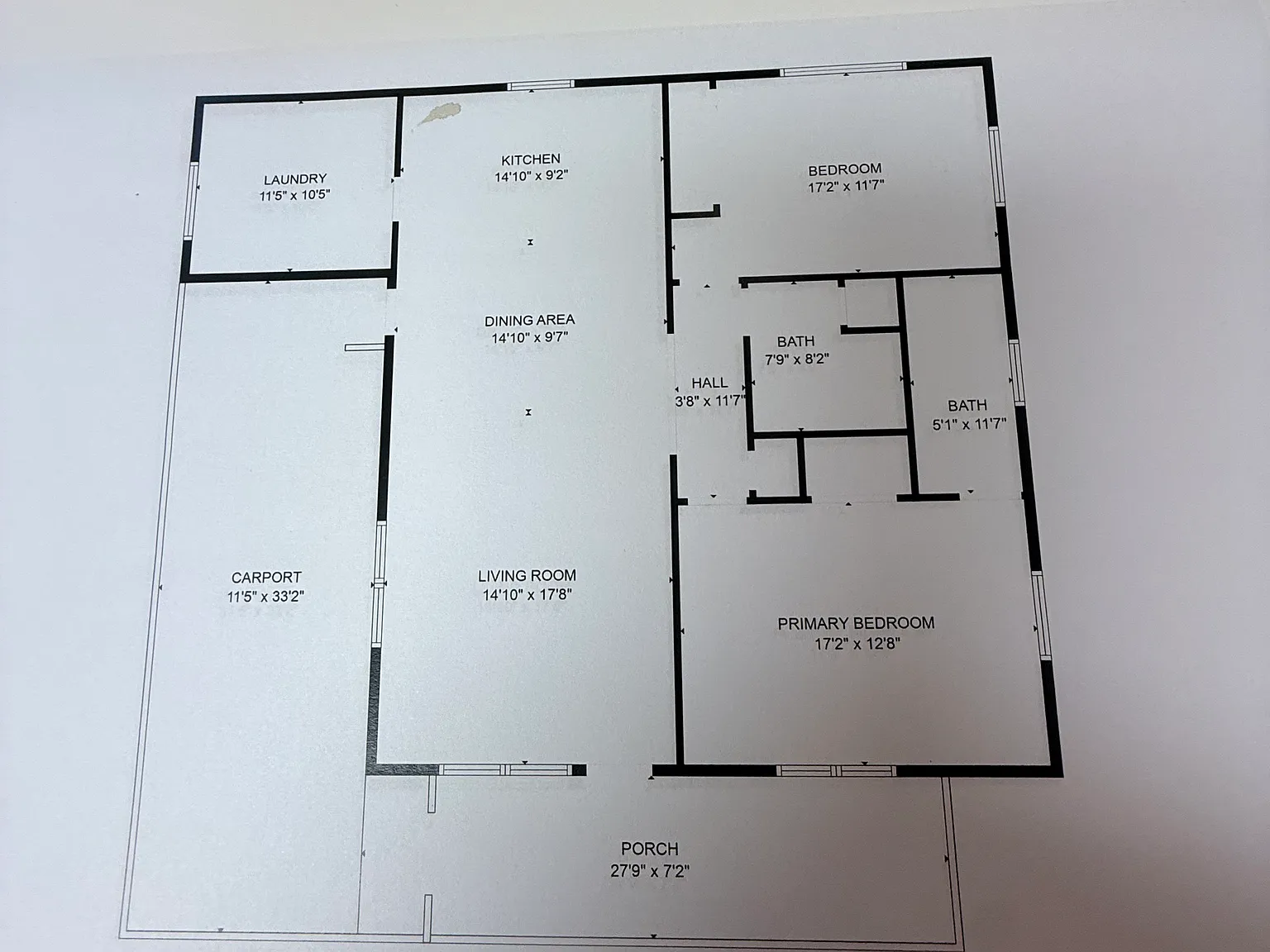 2 bed, 1273 sqft, $1,800 — Photo 2