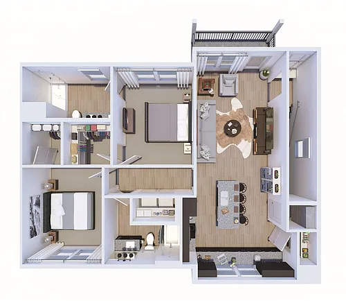 Floor plan B3