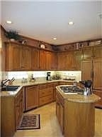 Kitchen has beed updated with high end appliances, granite hardware and more