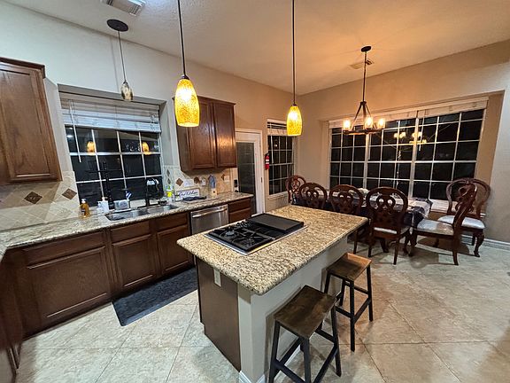 Fully stocked kitchen