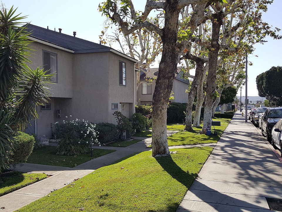 Front entrance & trees
