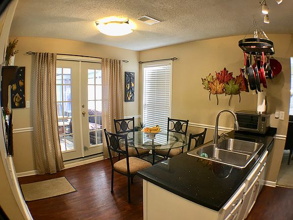 Breakfast nook and sunroom