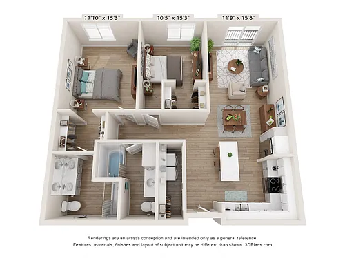 Floor plan Aurora