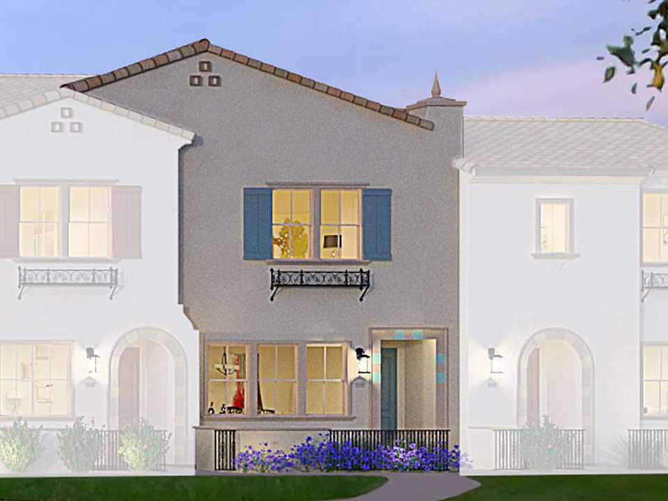 Residence 3 Spanish Elevation Rendering