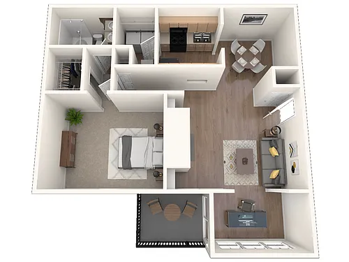 Floor plan Albemarle