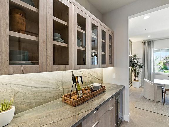 Apricot Estates by Trumark Homes in Brentwood, CA I Residence 2 Model I Optional Cabinets