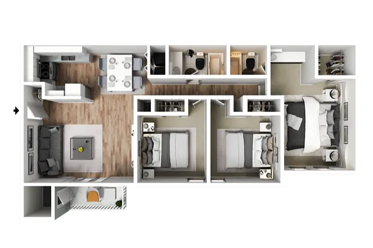 Floor plan Fairfield