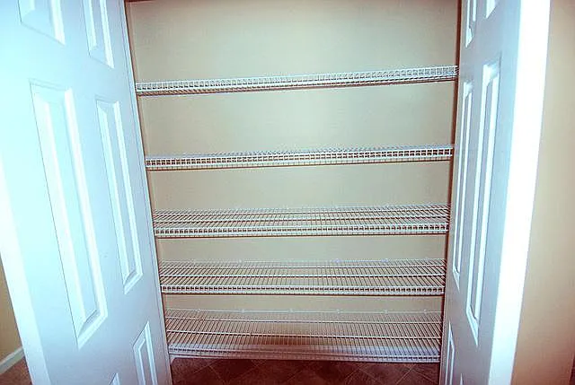 Large kitchen pantry for plenty of kitchen storage