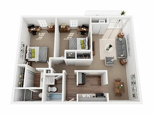 Floor plan B3 Floor Plan