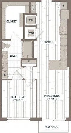 Floor plan Guggenheim - A2