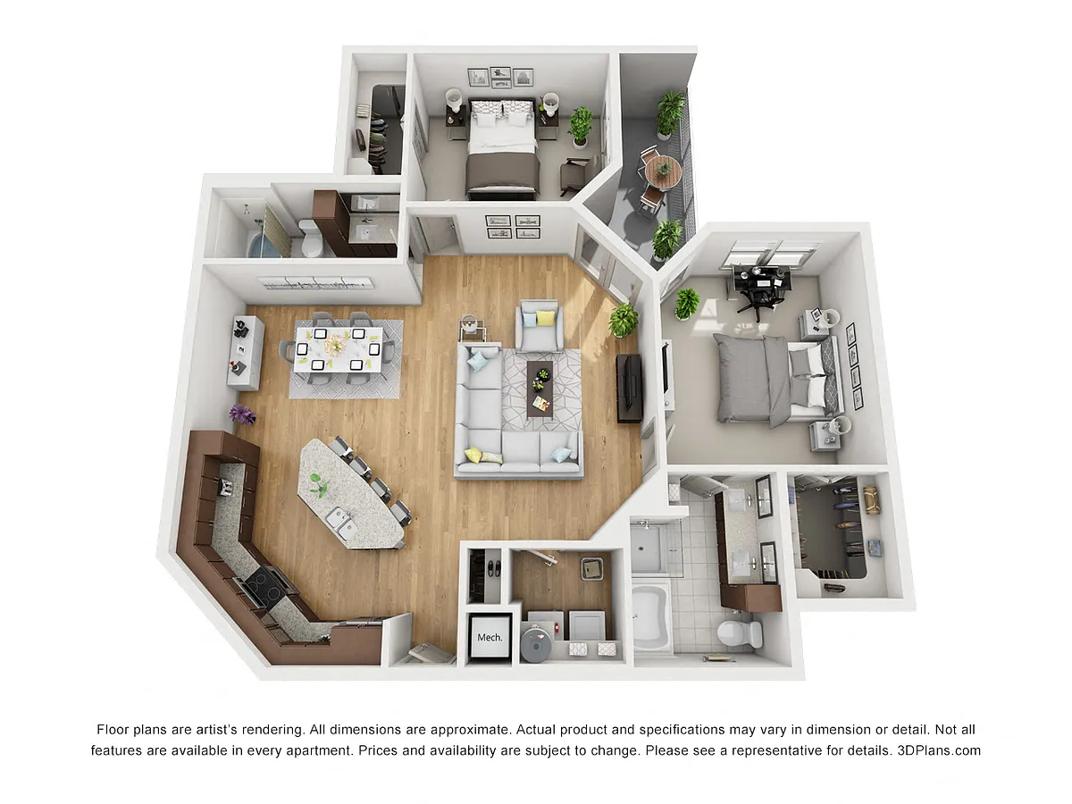 Floor plan B3 Pine