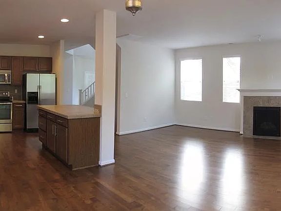 Great room with gas fireplace.