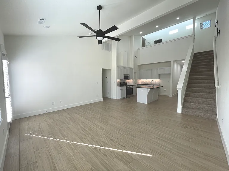 Living Room and Kitchen - Open Layout