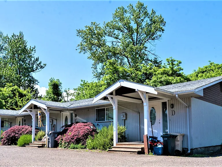 Front of the 4-plex