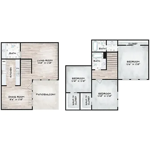 Floor plan C4