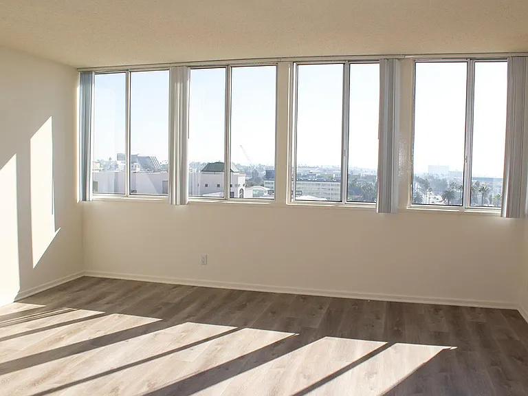Wall to wall windows!
