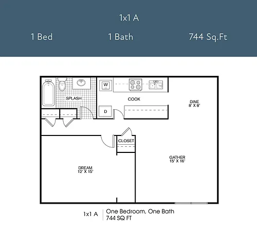 Floor plan A1