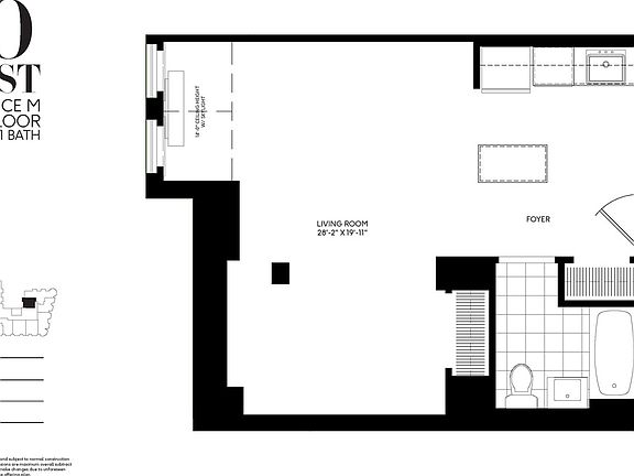 2nd image of 90 West St APT 22M
