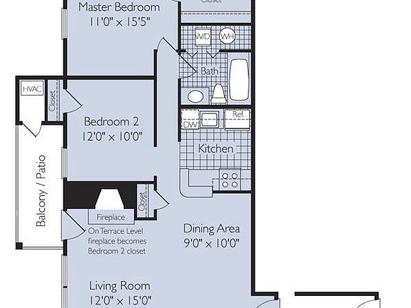 Great floor space. Measurements are estimated