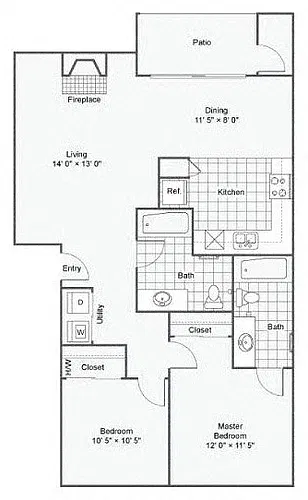 Floor plan The Signal