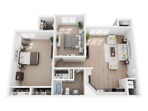 Floor plan B1
